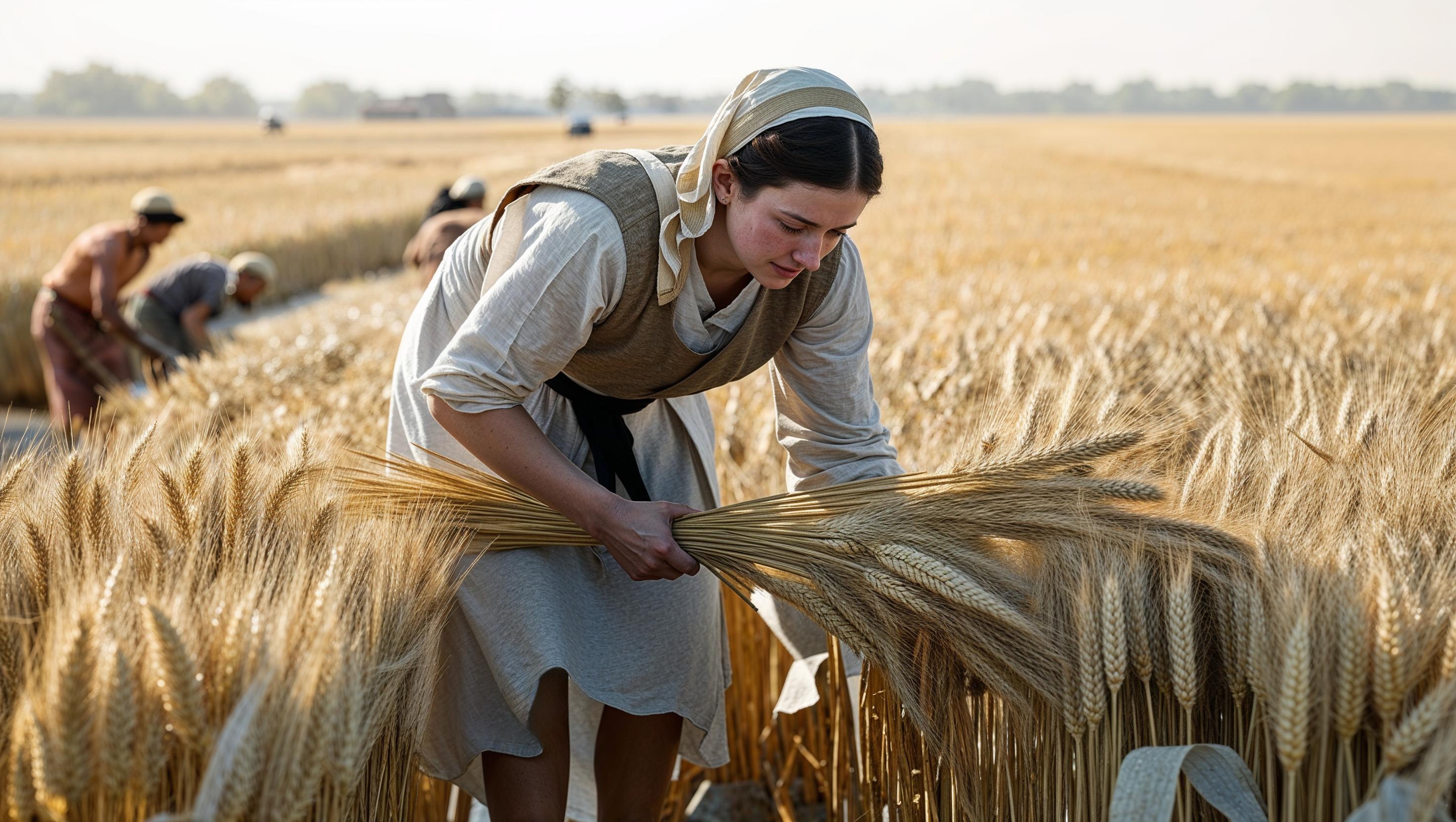 Ruth Gathering Wheat in the Field