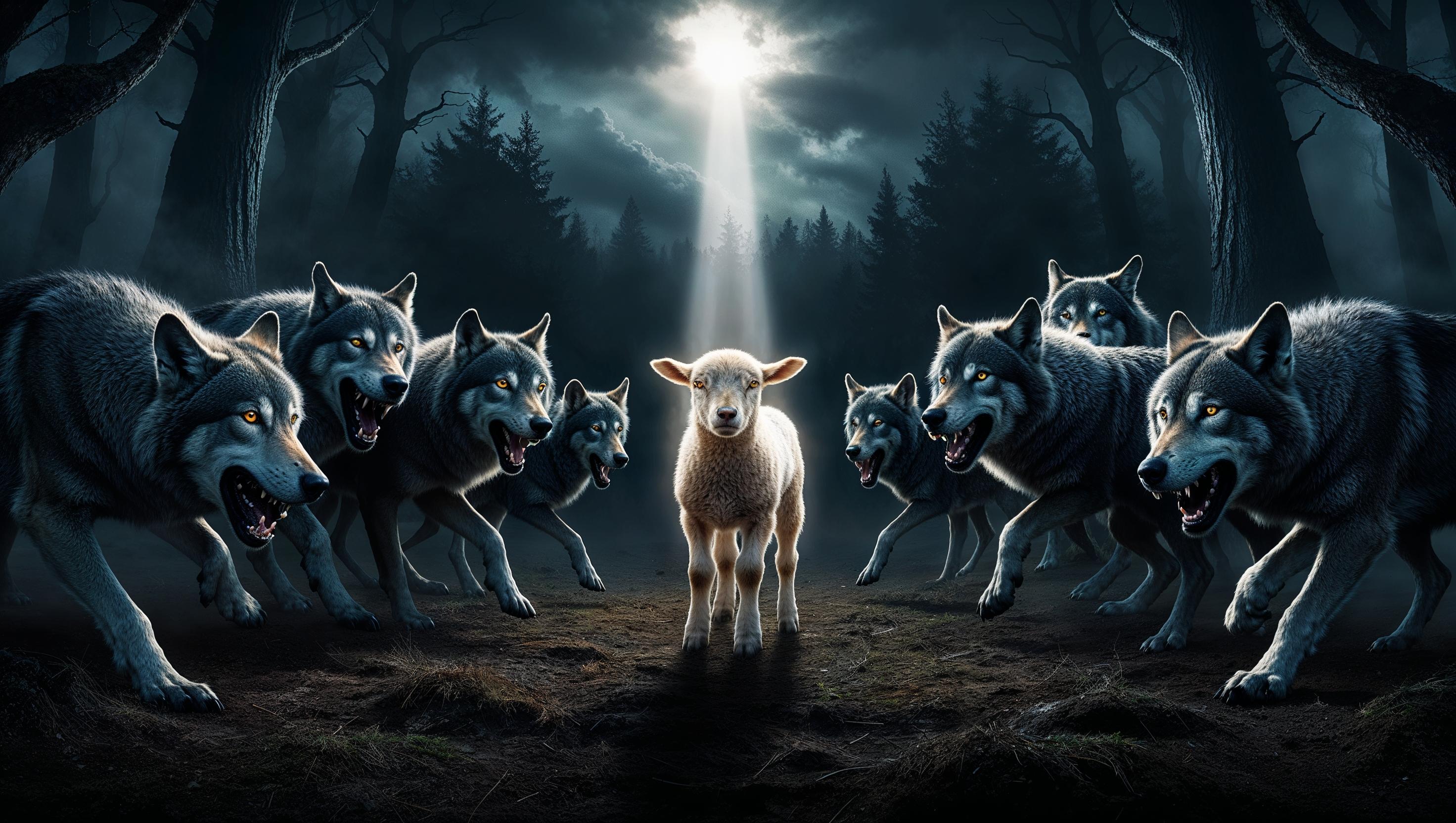 I am sending you out like sheep among wolves