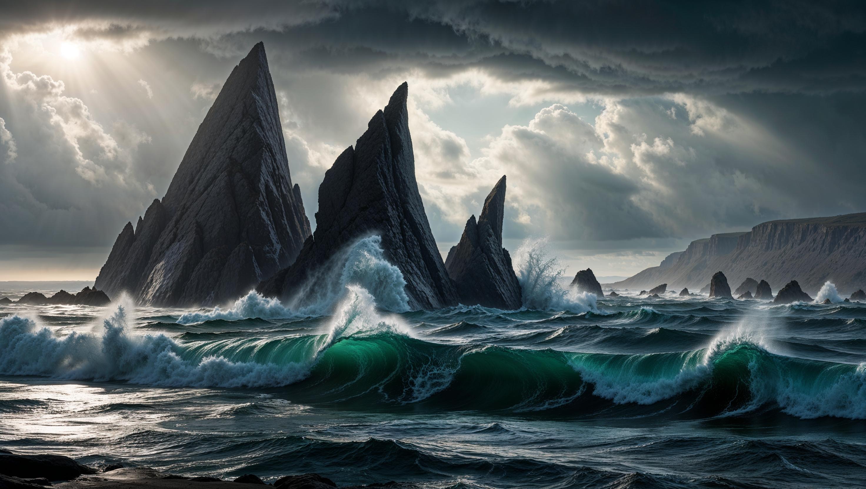 Emerging Rocks and Waves: Genesis 1:9