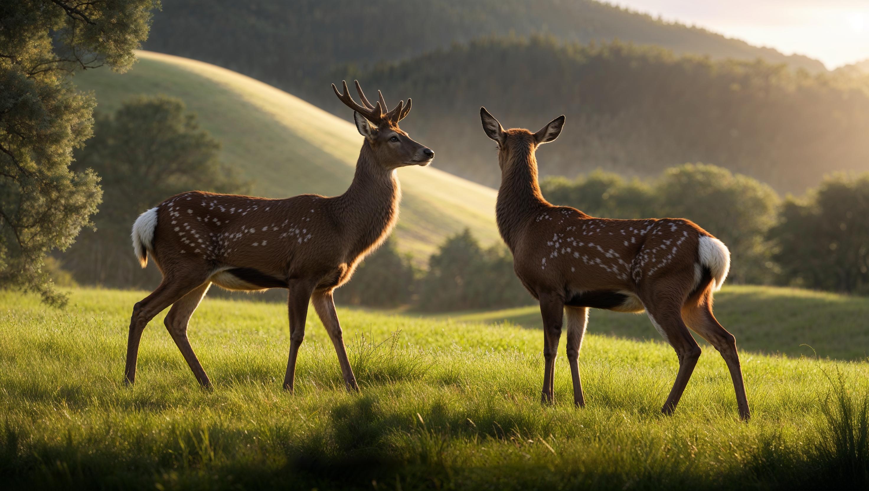Deer on a Meadow: Genesis 1:22
