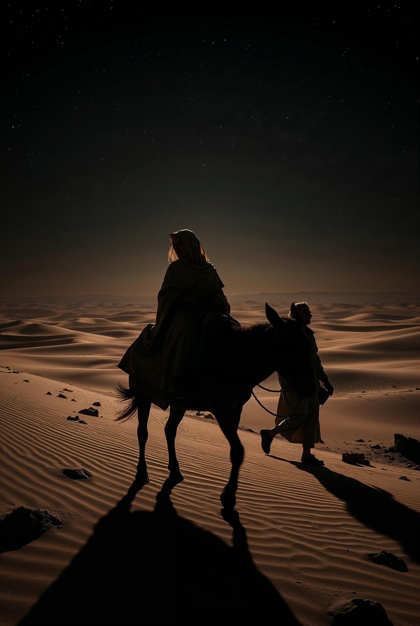 The Journey to Bethlehem: Mary and Joseph