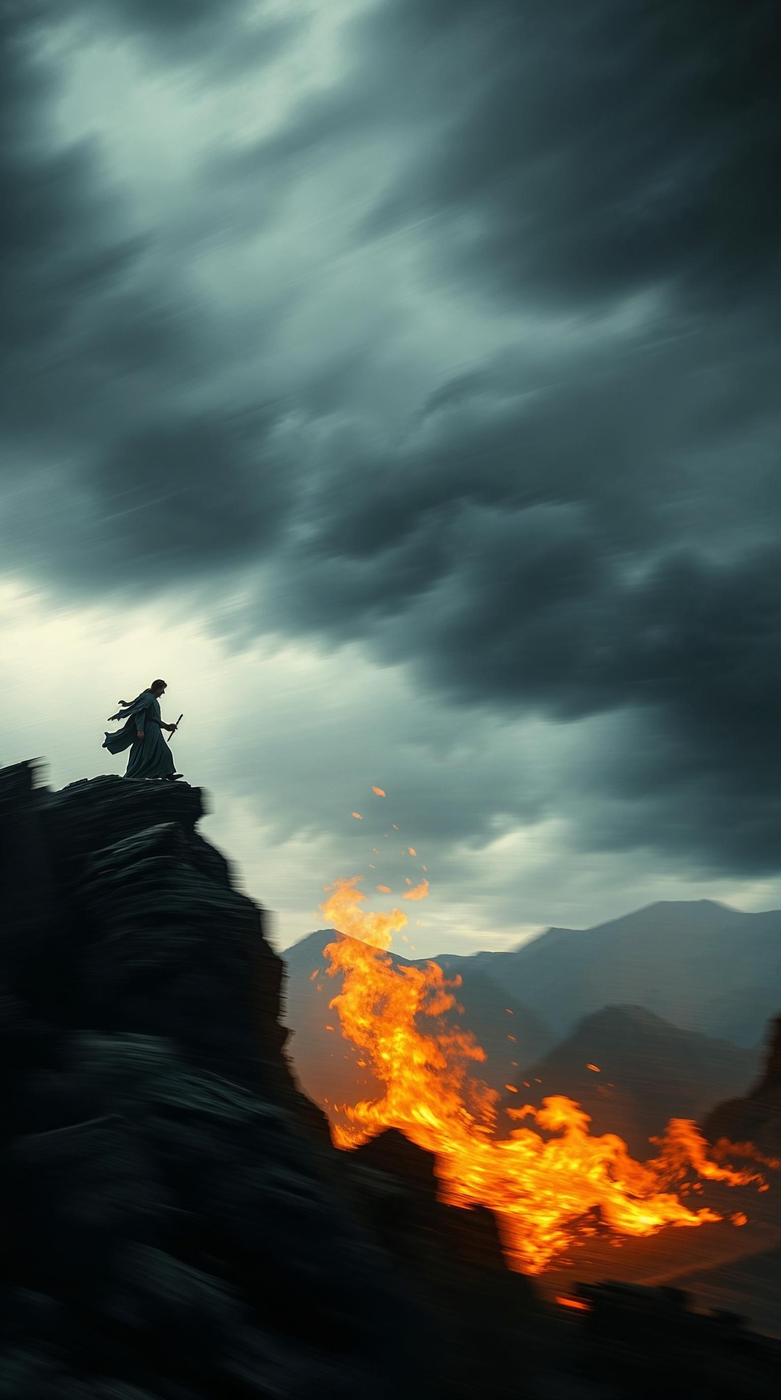 The Mighty Wind, Earthquake, and Fire: Elijah's Encounter with God