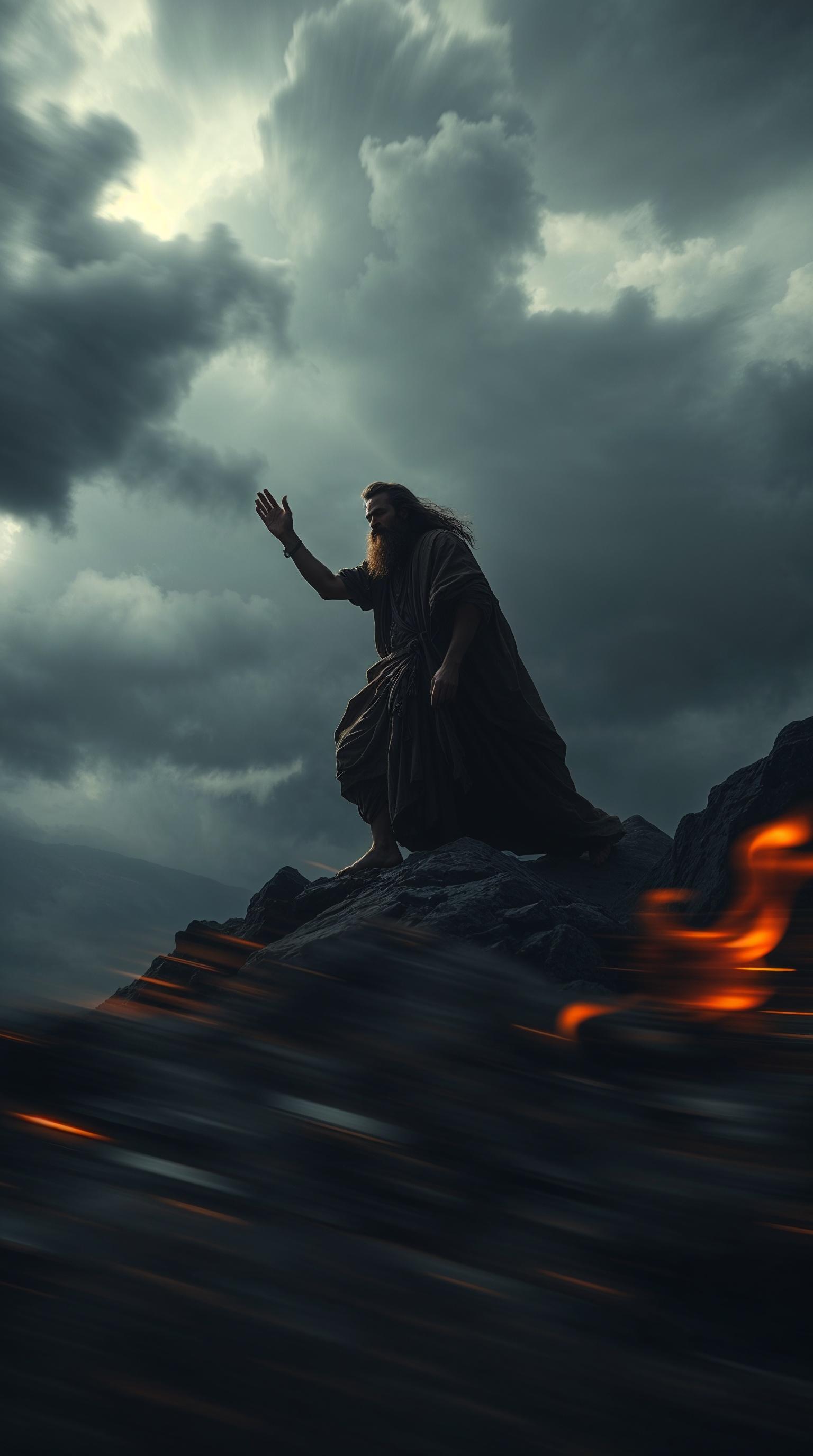 The Mighty Wind, Earthquake, and Fire: Elijah's Encounter with God